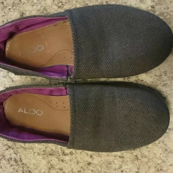 Aldo Gray Loafer Shoes Size 6.5 - Picture 4 of 7